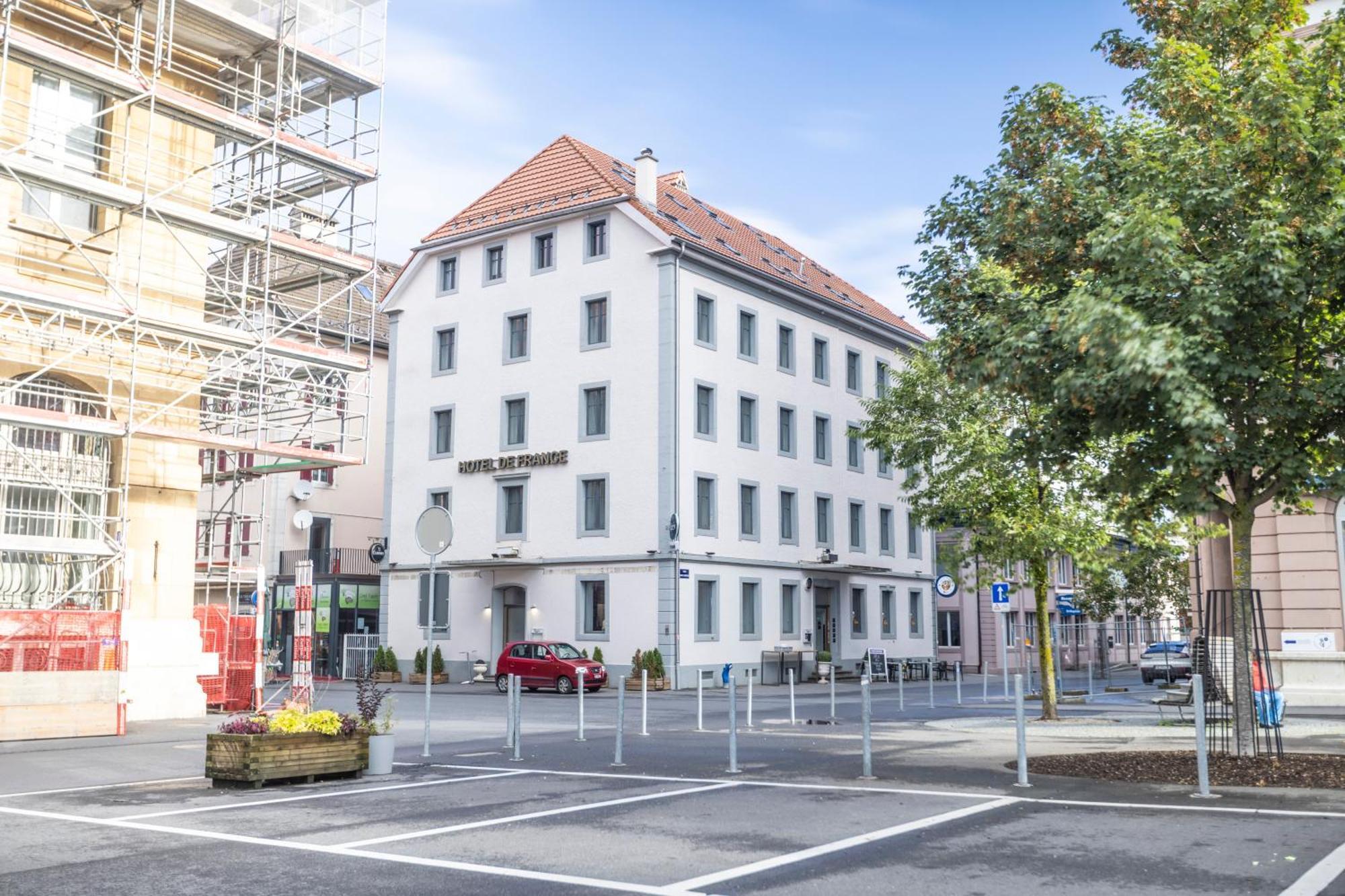 Hotel De France La Chaux De Fonds ภายนอก รูปภาพ